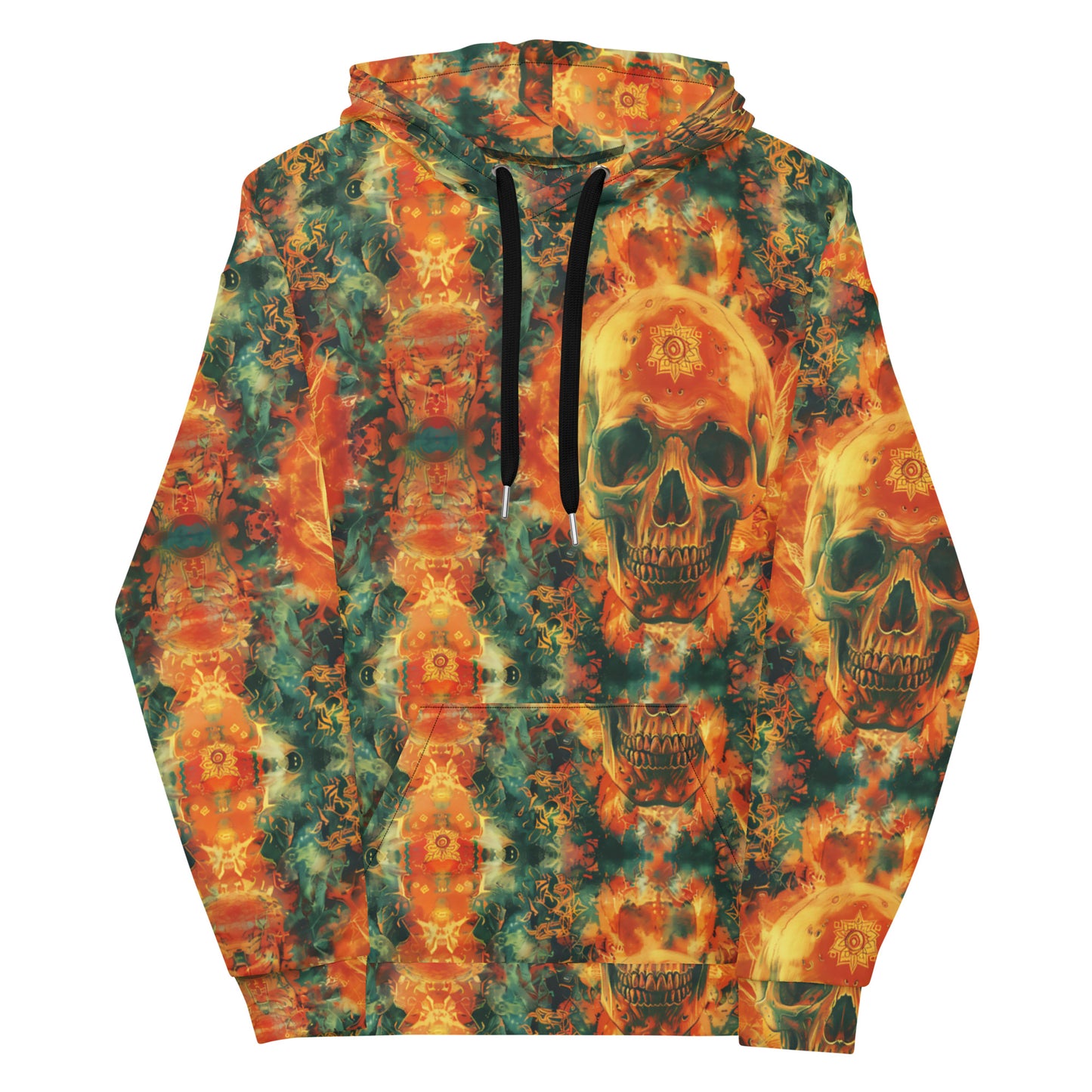 Golden Skulls Unisex Hoodie