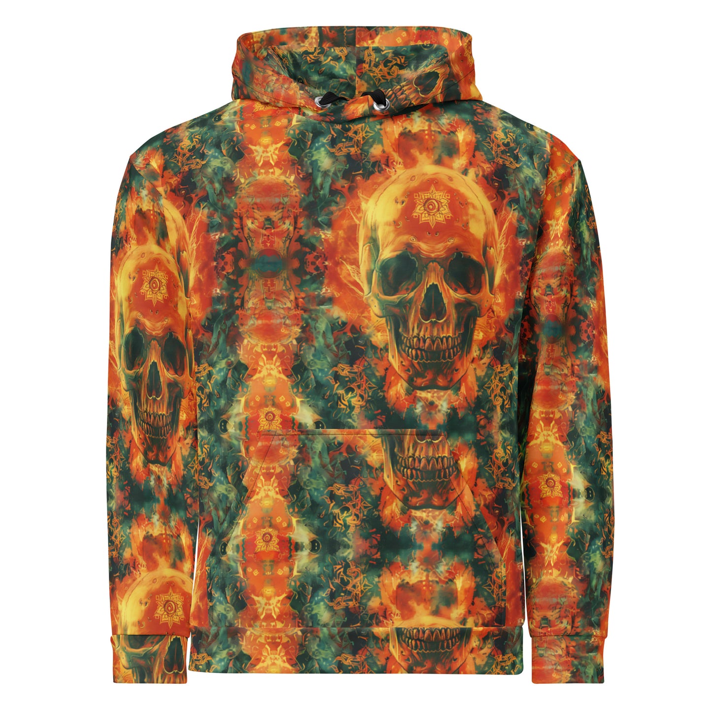 Golden Skulls Unisex Hoodie