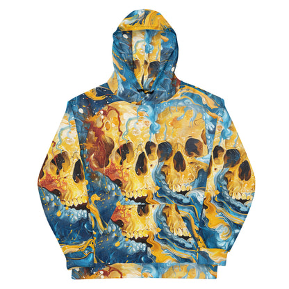 Painted Skulls Unisex Hoodie