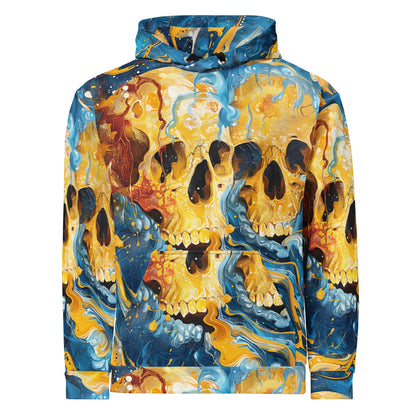 Painted Skulls Unisex Hoodie