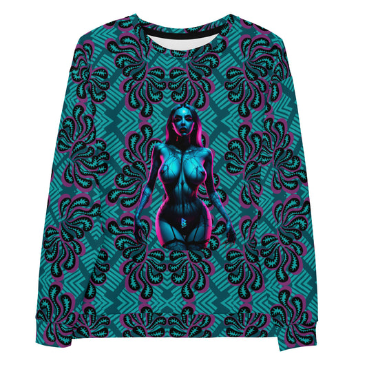 Pinup Turquoise Unisex Sweatshirt