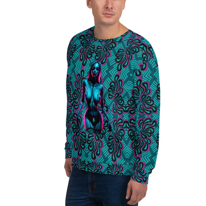 Pinup Turquoise Unisex Sweatshirt