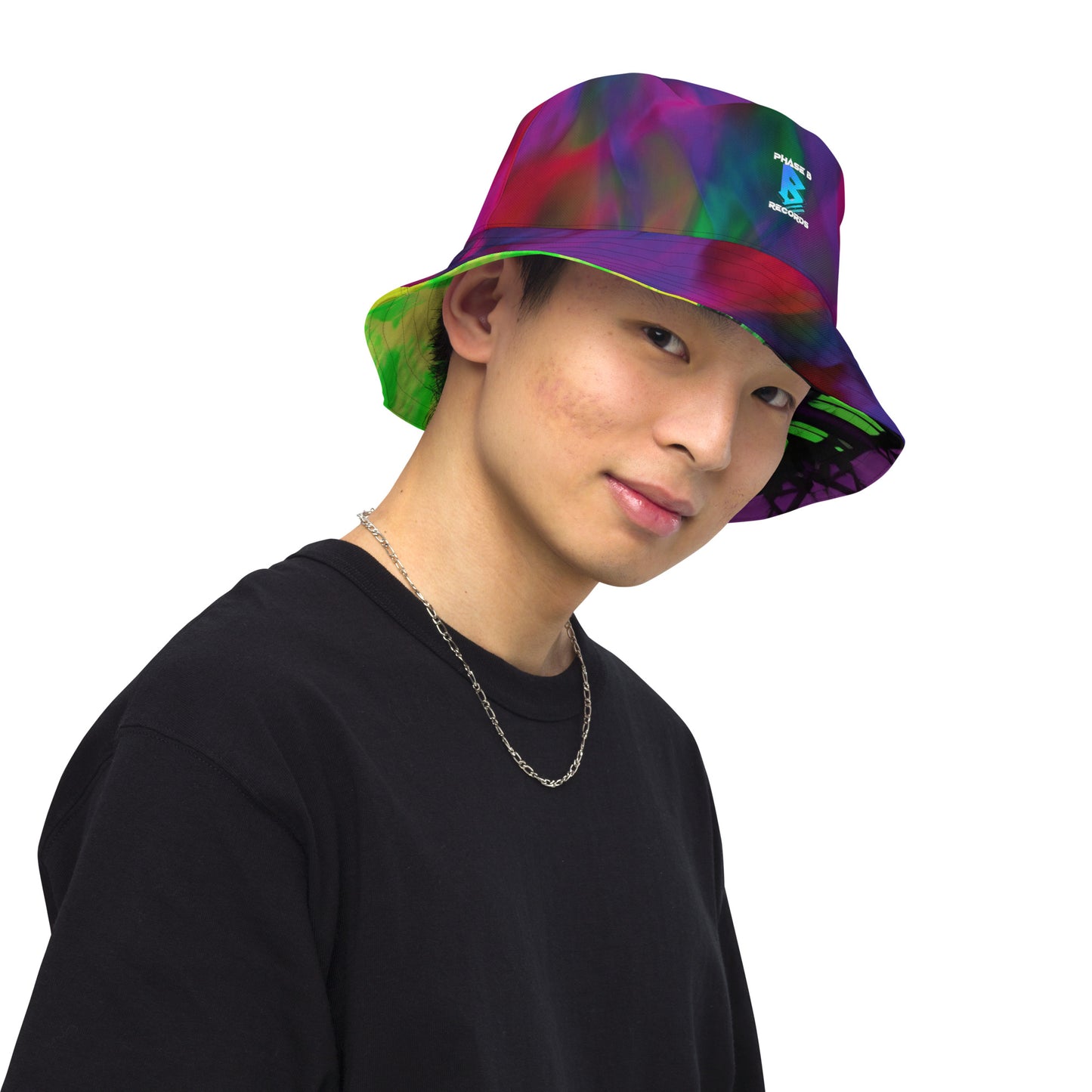 Diamondback Kid TIMES UP Reversible bucket hat- Free Delivery! Hip-Hop / EDM / Underground - Alternative Apparel and Merch Only from Phase B Records.