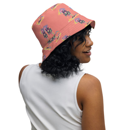 Anime Rain Girl Reversible bucket hat