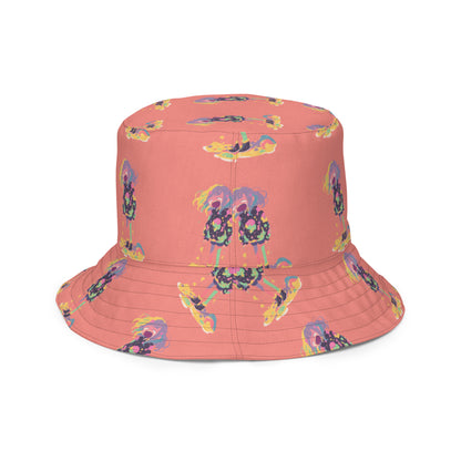 Anime Rain Girl Reversible bucket hat