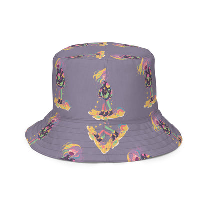 Anime Rain Girl Reversible bucket hat