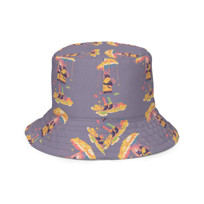 Anime Rain Girl Reversible bucket hat