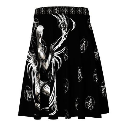 Pinup Spider Girl Skater Skirt