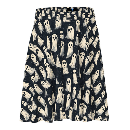 Ghosts Skater Skirt