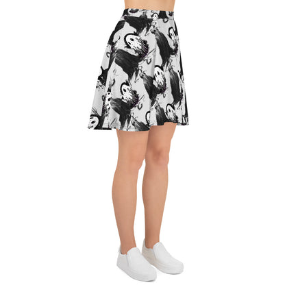 Ghosts Skater Skirt