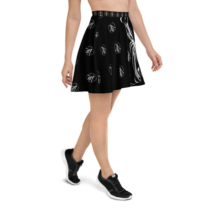 Pinup Spider Girl Skater Skirt