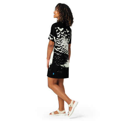 Moon & Bats T-shirt dress