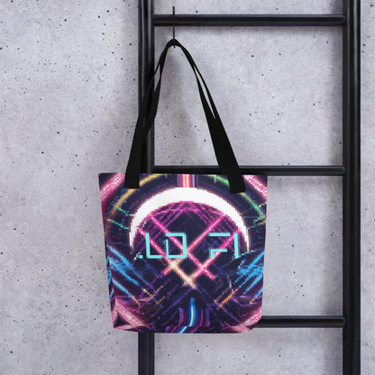 LO FI Tote bag - Free Delivery! Rock / Metal / Electronic / EDM / Underground - Alternative Apparel and Merch Only from Phase B Records.