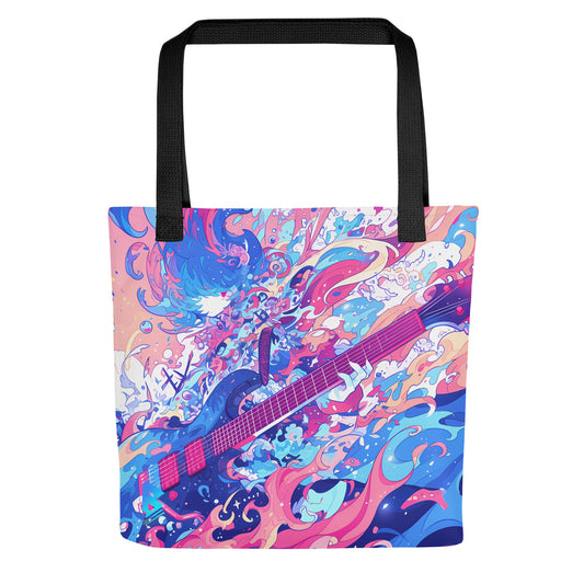 Anime Guitar Tote bag