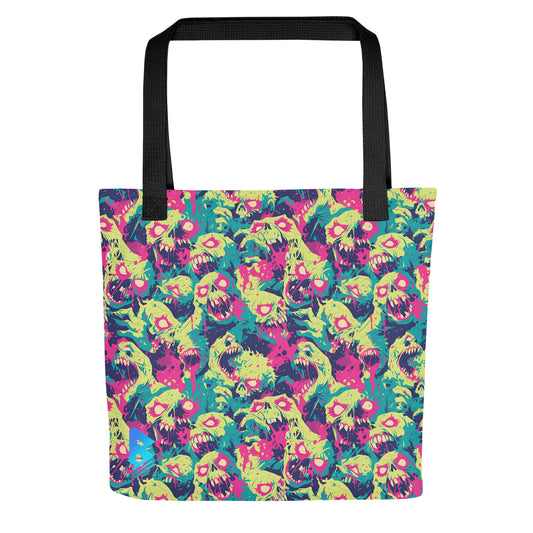 Cartoon Zombies Tote bag