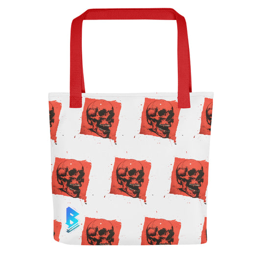 Red Skull Tote bag