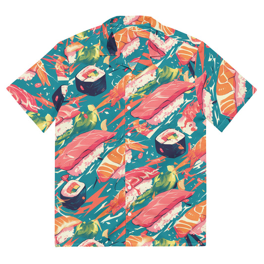 Sushi Unisex button shirt