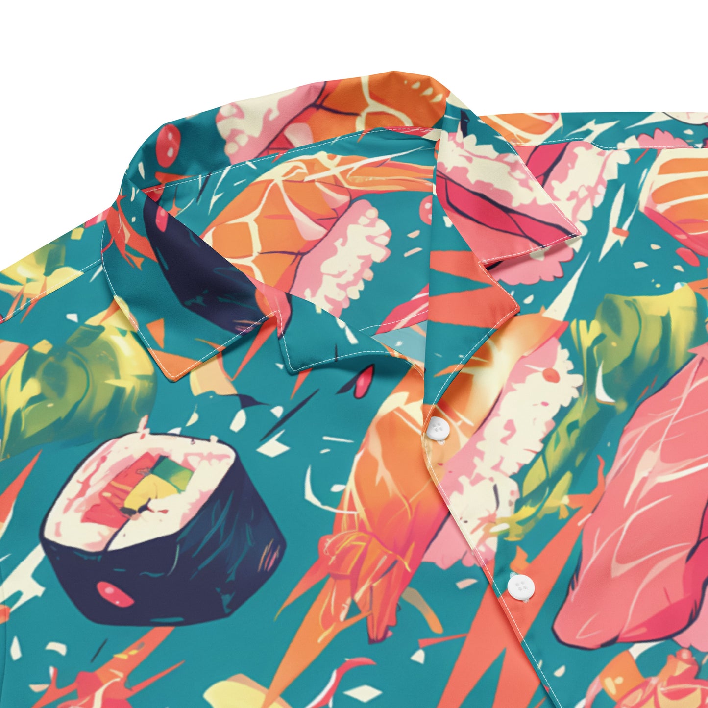 Sushi Unisex button shirt