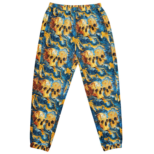 Painted Skulls Unisex track pants