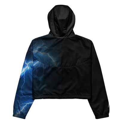 Electric Heart by Miya Women’s cropped windbreaker