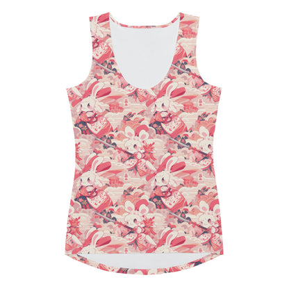 Samurai Manga Bunny Tank Top