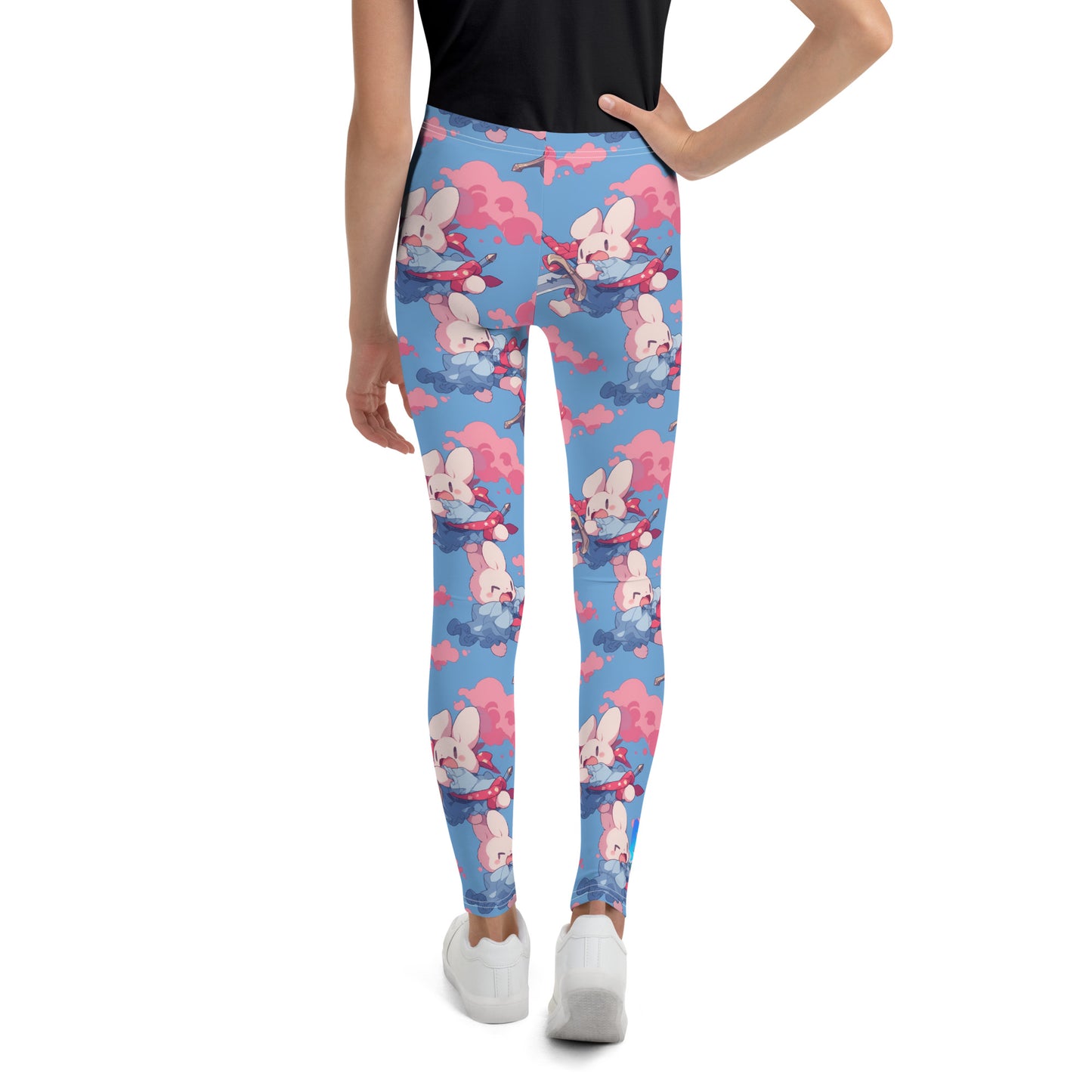 Samurai Bunny Rabbit Youth Leggings