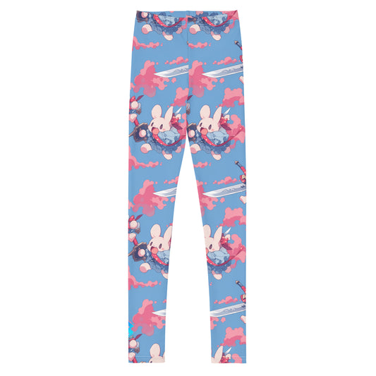 Samurai Bunny Rabbit Youth Leggings