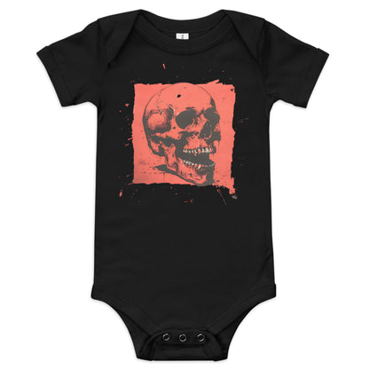 Red Skull Baby short sleeve one piece