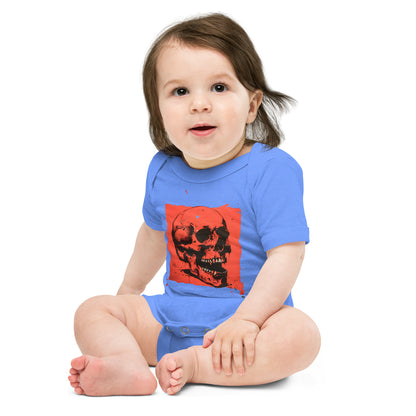 Red Skull Baby short sleeve one piece