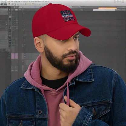 Clip Dist. Dad hat - Free Delivery! Rock / Metal / Electronic / EDM / Underground - Alternative Apparel and Merch Only from Phase B Records.