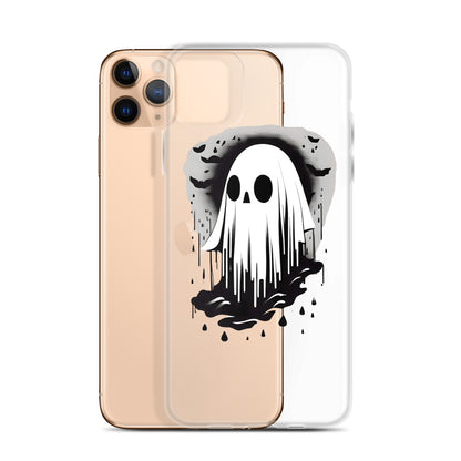 Cute Ghost Clear Case for iPhone®