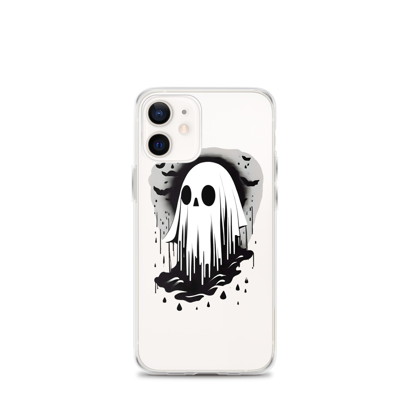 Cute Ghost Clear Case for iPhone®