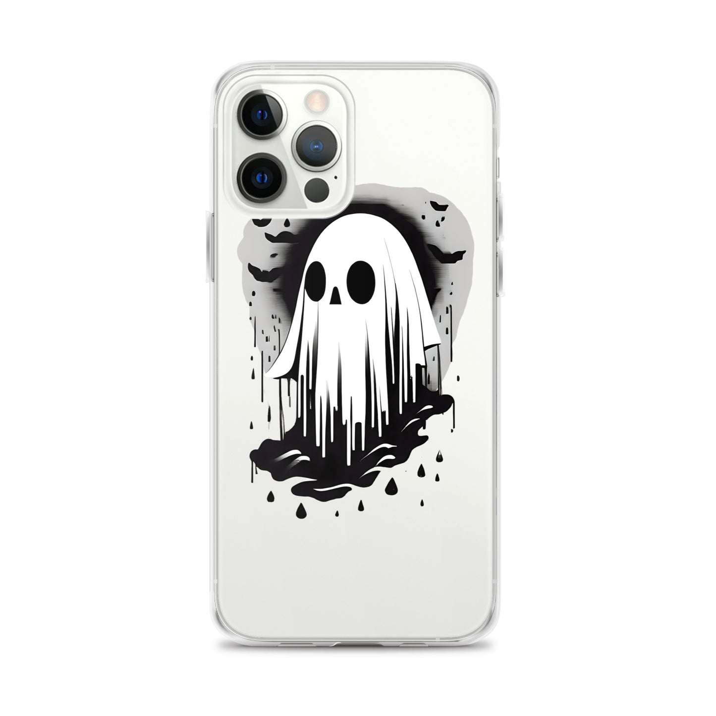 Cute Ghost Clear Case for iPhone®