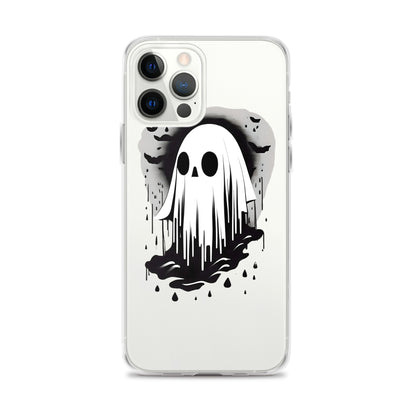 Cute Ghost Clear Case for iPhone®