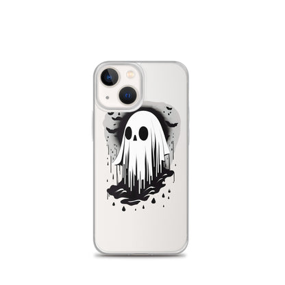 Cute Ghost Clear Case for iPhone®