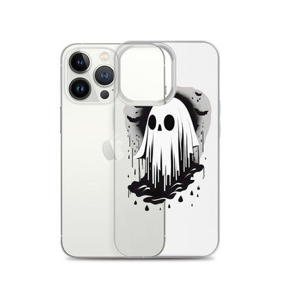 Cute Ghost Clear Case for iPhone®