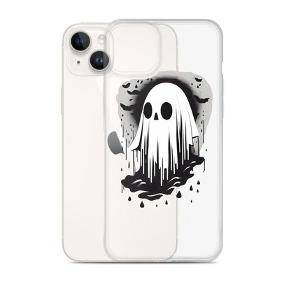 Cute Ghost Clear Case for iPhone®