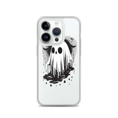 Cute Ghost Clear Case for iPhone®