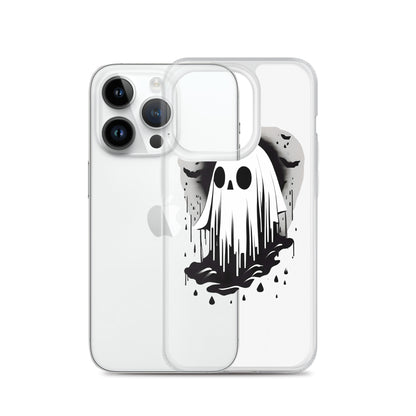 Cute Ghost Clear Case for iPhone®