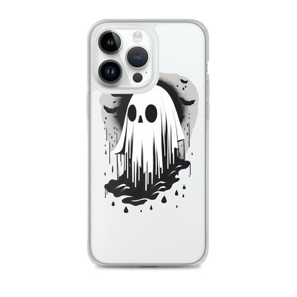 Cute Ghost Clear Case for iPhone®