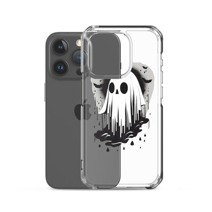 Cute Ghost Clear Case for iPhone®