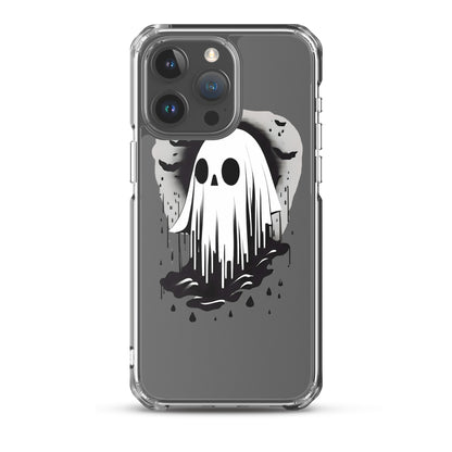 Cute Ghost Clear Case for iPhone®