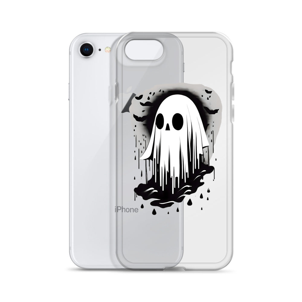 Cute Ghost Clear Case for iPhone®