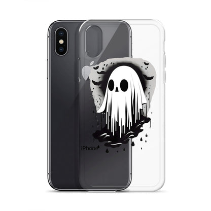 Cute Ghost Clear Case for iPhone®