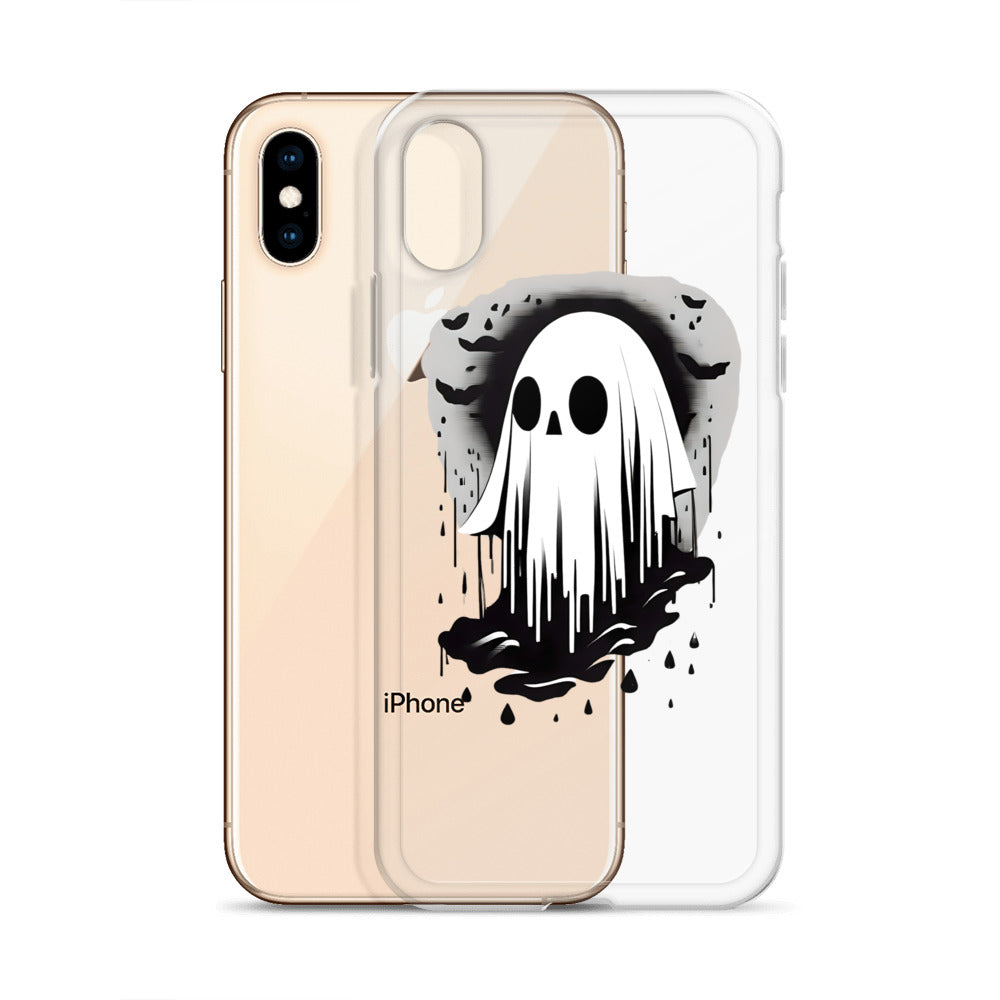 Cute Ghost Clear Case for iPhone®