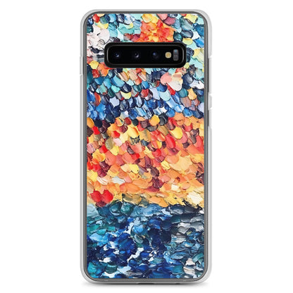 Abstract Beach Oils Art Clear Case for Samsung® –  Free Delivery! Rock / Metal / Gothic / EDM / Clubwear - Alternative Apparel Only from Phase B Records.