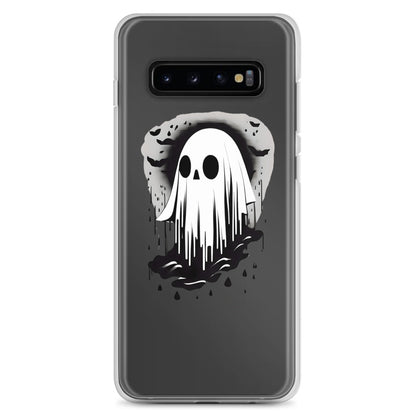 Cute Ghost Clear Case for Samsung®