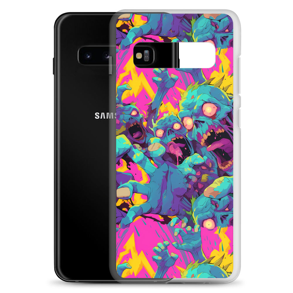 Cartoon Zombies Clear Case for Samsung®