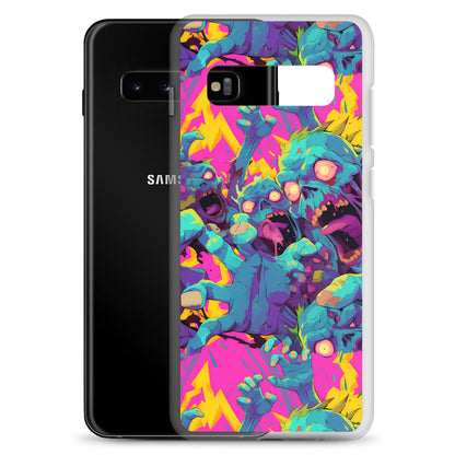 Cartoon Zombies Clear Case for Samsung®