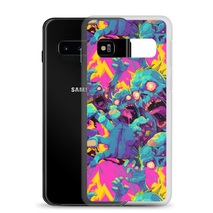 Cartoon Zombies Clear Case for Samsung®